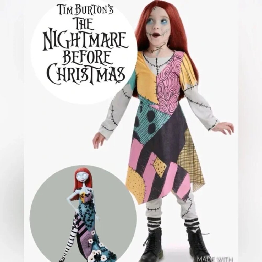 NEW Sally Costume Nightmare Before Christmas Disney Store Tim Burton
